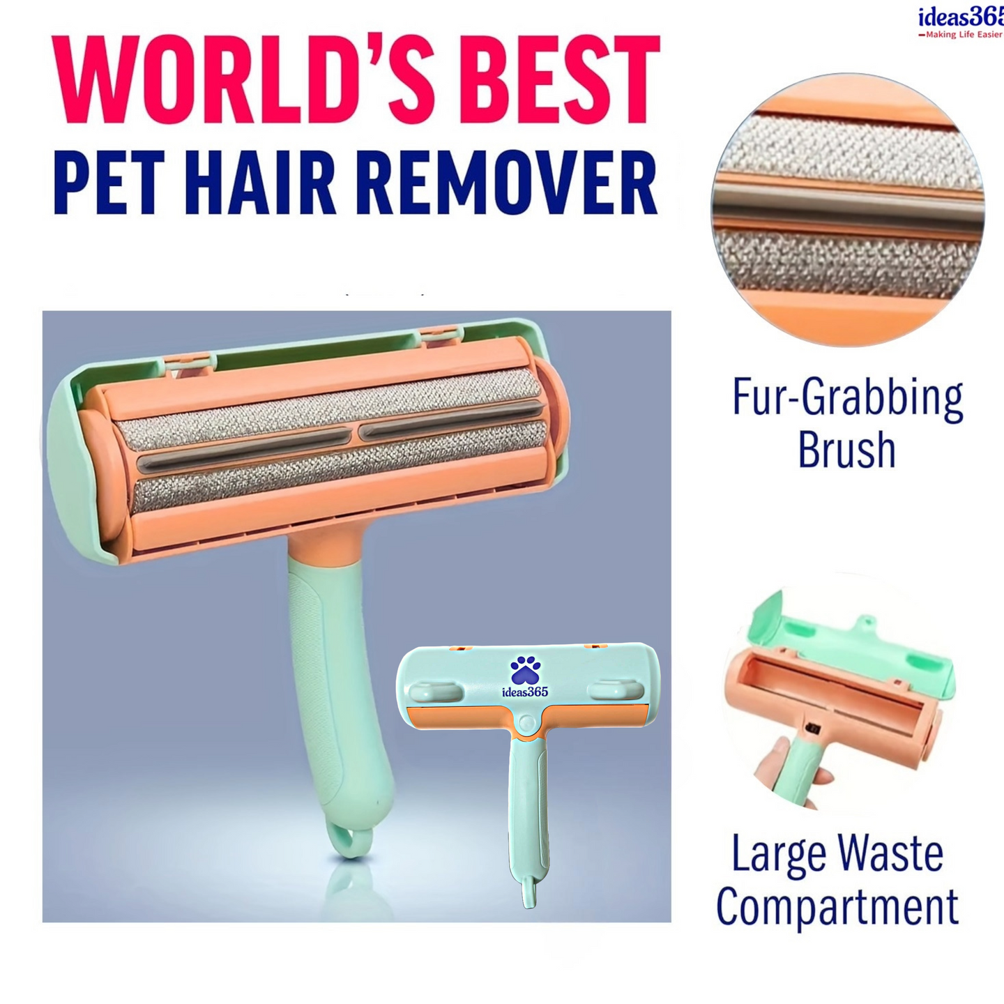 HairBuster - Reusable Pet Hair Remover Roller