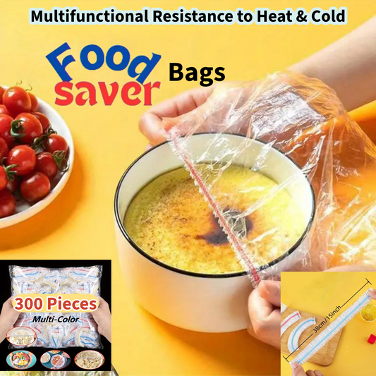 FoodSaver - Food Covers - Food Bags - Food Grade Material - 100/200/300 pcs